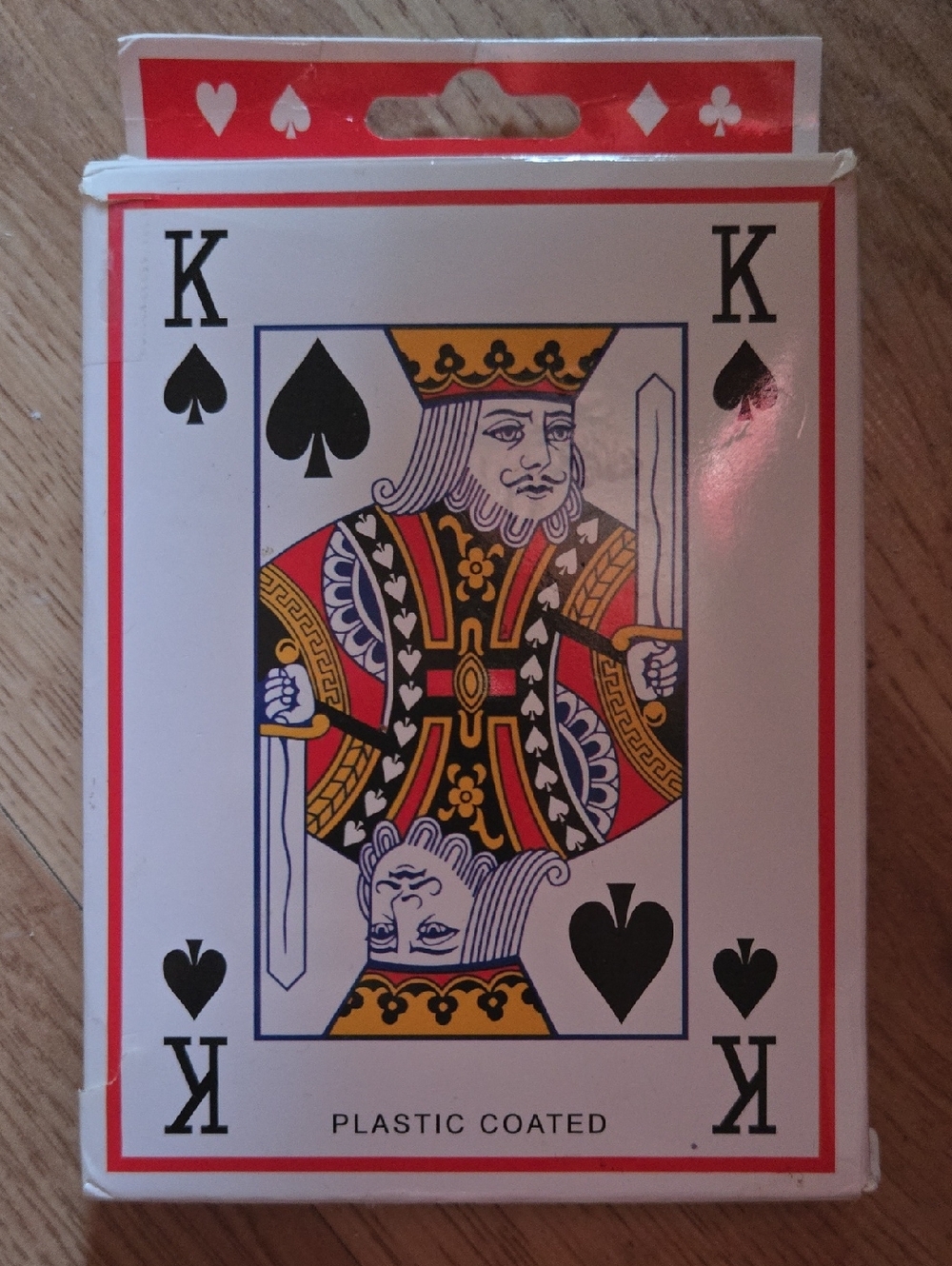 Classic JUMBO Playing Cards - Plastic Coated